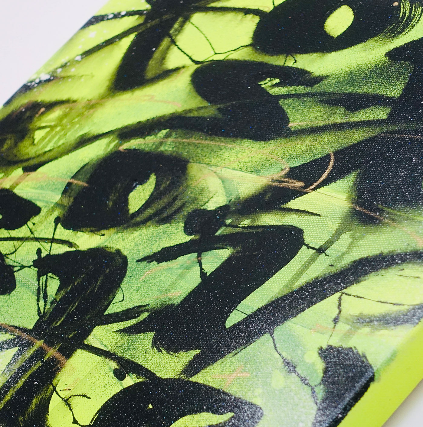 Texture Green Canvas - 2022